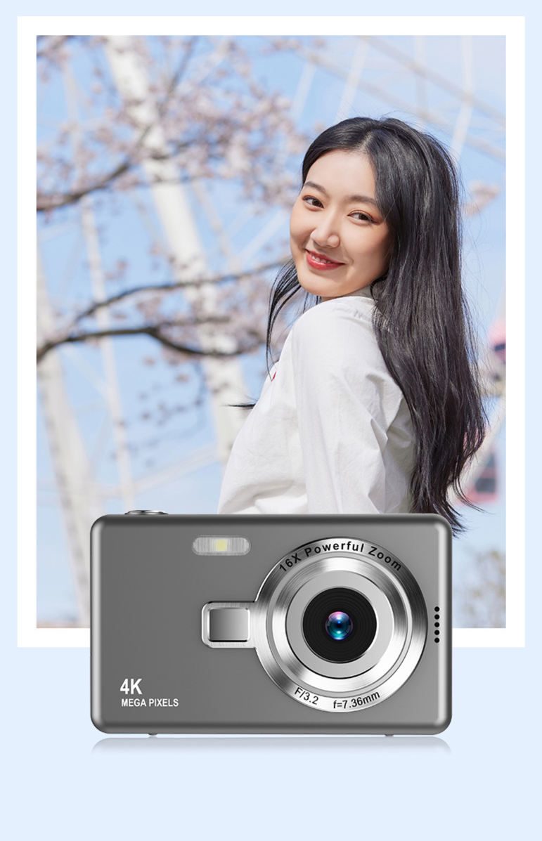 New Q12 Student Party Digital HD Girls' Exclusive 4K Pixel Mini Card CCD Camera_voghion.com