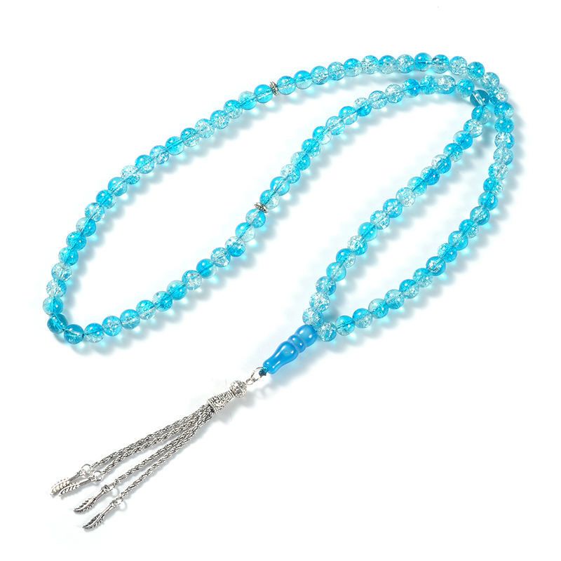 99 8mm utsøkte brutte perler muslimsk armbånd islamske bønneperler håndlaget originalt design parti_voghion.com