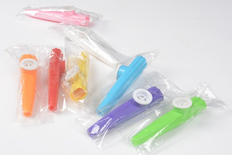 Plastic Kazoo/Accompanime Instrume/Replaceable Diaphragm/Children's Kazoo Accompanime Toy/Orff Percussion_voghion.com