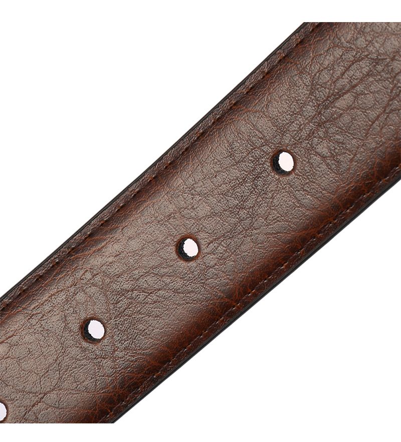 HOT VATLTY 3.3cm Real Leather Men High-quality Natural Cowhide Black Without Buckle No Interlayer Business Belt Male_voghion.com