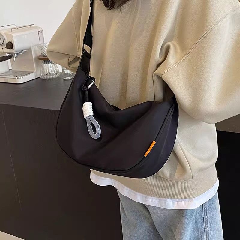 Torba na ramię dla kobiet 2025, nowa, letnia, modna, swobodna, duża pojemność, uniwersalna, płócienna torba na ramię do pracy_voghion.com