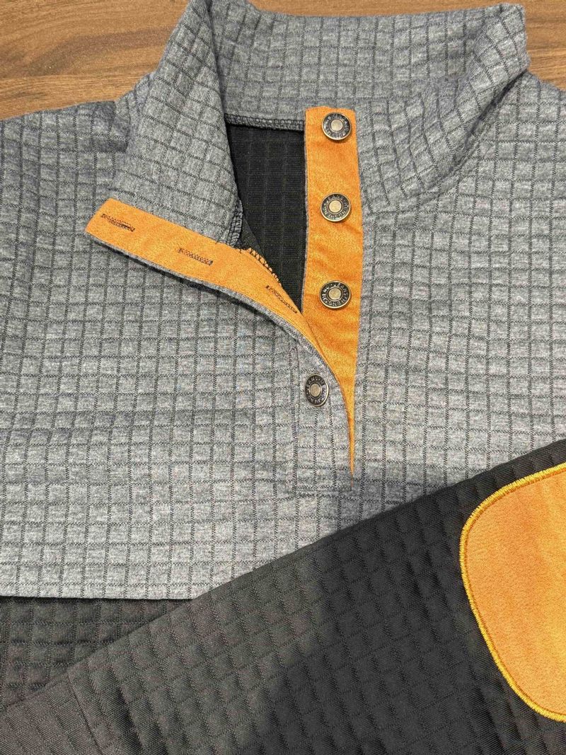 Heren casual kleurblok polyester hoodie met rits, lichtgewicht outdoor sportkleding voor alle seizoenen_voghion.com