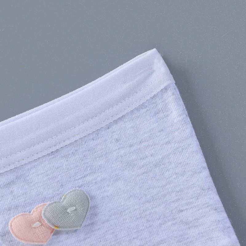 Mutter & Kinder Mädchen Unterwäsche Dreieck Mittlere Taille Baumwolle Atmungsaktiv Und Bequem_voghion.com