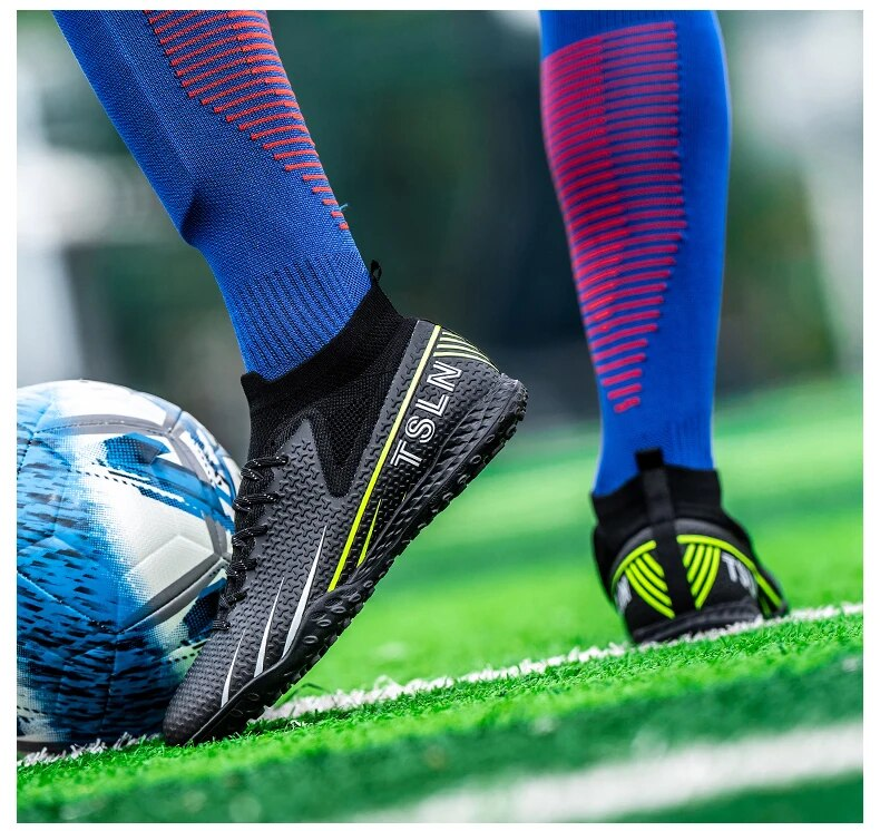 Vīriešu biedrības futbola laukuma zābaki Profesionāli pieaugušo bērnu futbola apavi Augstas kvalitātes zāles treniņu spēles apavi Futsal_voghion.com