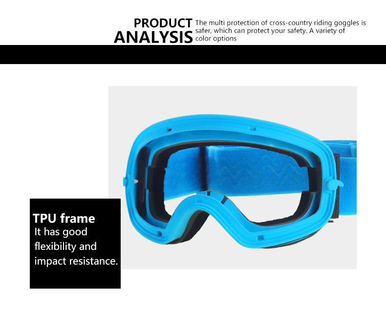 Outdoor Duebelschützer fir Niwwel a Sand, Sportbrëller, Cocker Goggles, Skibrëller, Männer a Fraen_voghion.com