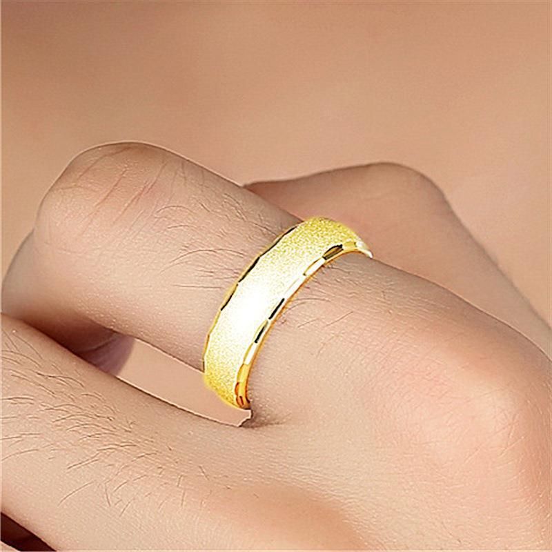 Benzersiz Egemen Stili, Parlak Kum Yüzeyi ve Düz Dairesi ile Kaplamalı Buzlu Açık Ağızlı Erkek Gözlük._voghion.com