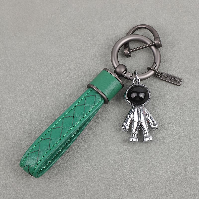 Diamond Pattern Car Keychain Internet Celebrity Astronaut Pendant High End Pendant Men And Women Key Chain Ring_voghion.com