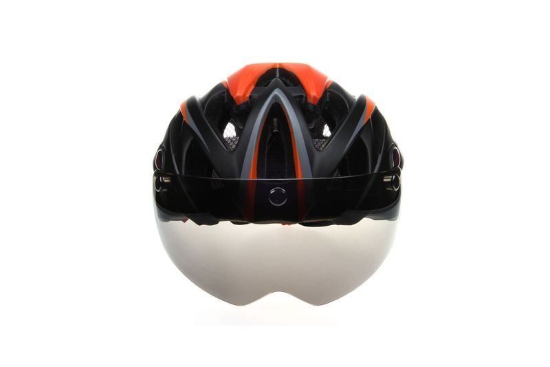 Casque de vélo cross-border, lunettes de protection, forme intégrée, montagne, route, voiture, tête magnétique, équipement de conduite_voghion.com