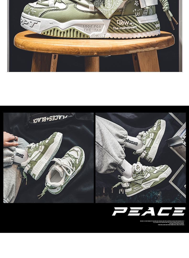 Lässige Herren-Sneaker mit dicker Sohle für den Sommer – leichte, atmungsaktive Slip-On-Schuhe, modisches Design mit runder Zehenpartie, bequem für den täglichen Gebrauch_voghion.com