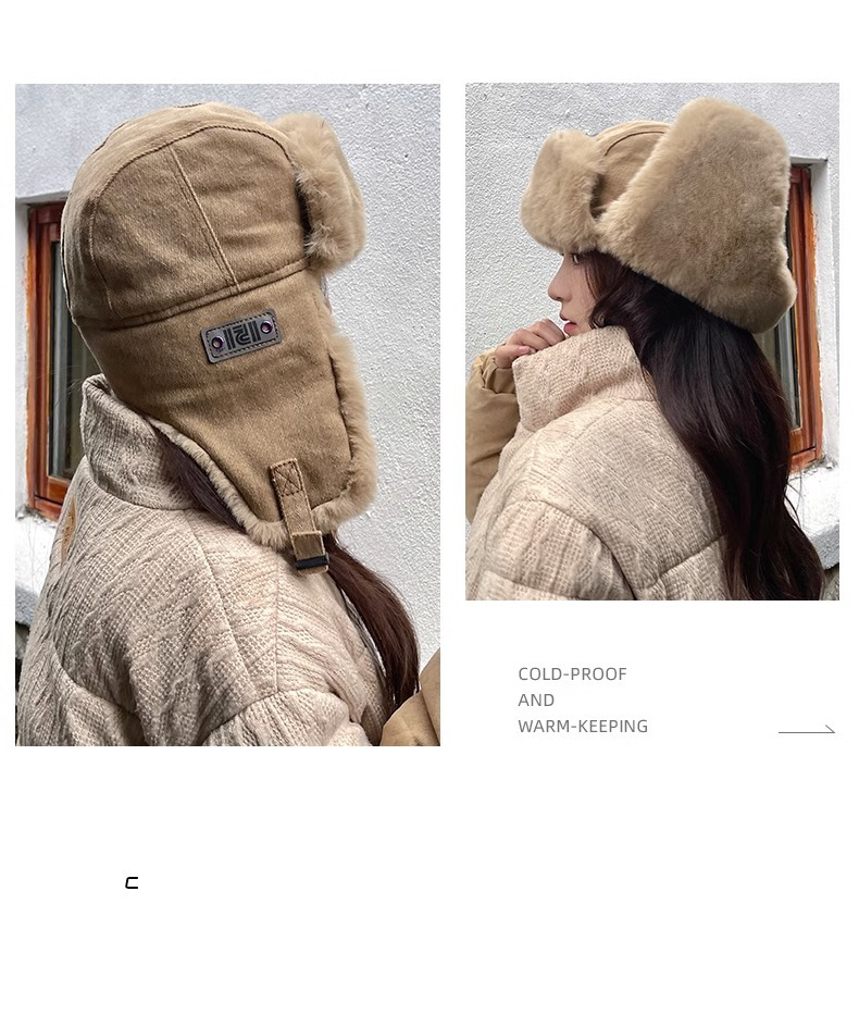 Berretto da ciclismo invernale unisex per ragazzi e ragazze, caldo e spesso, con protezione per le orecchie, antivento e volante, Tide_voghion.com