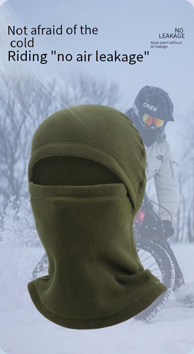 Winter Ski Mask Balaclava - Fleece-Lined Windproof Face Cover For Cycling, Outdoor Sports & Cold Weather Protection - Unisex One-Size Fits All_voghion.com