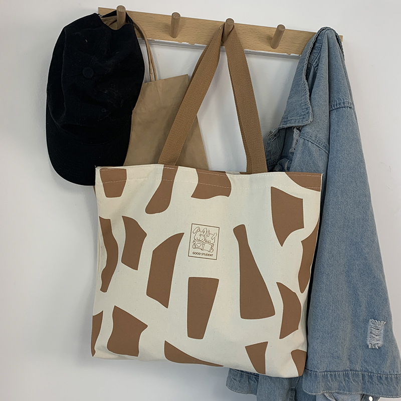 Tela da donna monospalla per lezione, outfit da studentessa universitaria, stile coreano Instagram con cerniera, design artistico,_voghion.com