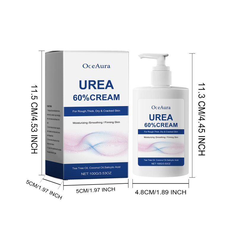 OCEAURA Urea Care Voetcrème, Huidverzorgingscrème Voedt, hydrateert en verzorgt de huid_voghion.com