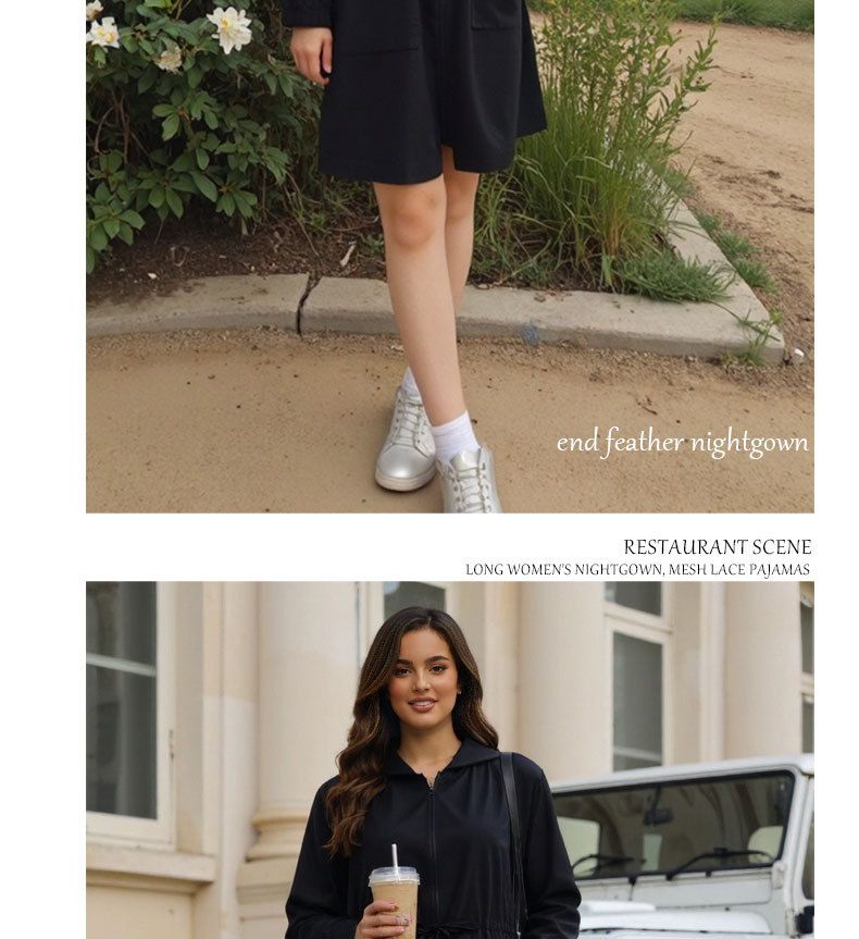 Trench sottile, casual e ampio, da donna, autunno, fresco ed elegante, di media lunghezza_voghion.com