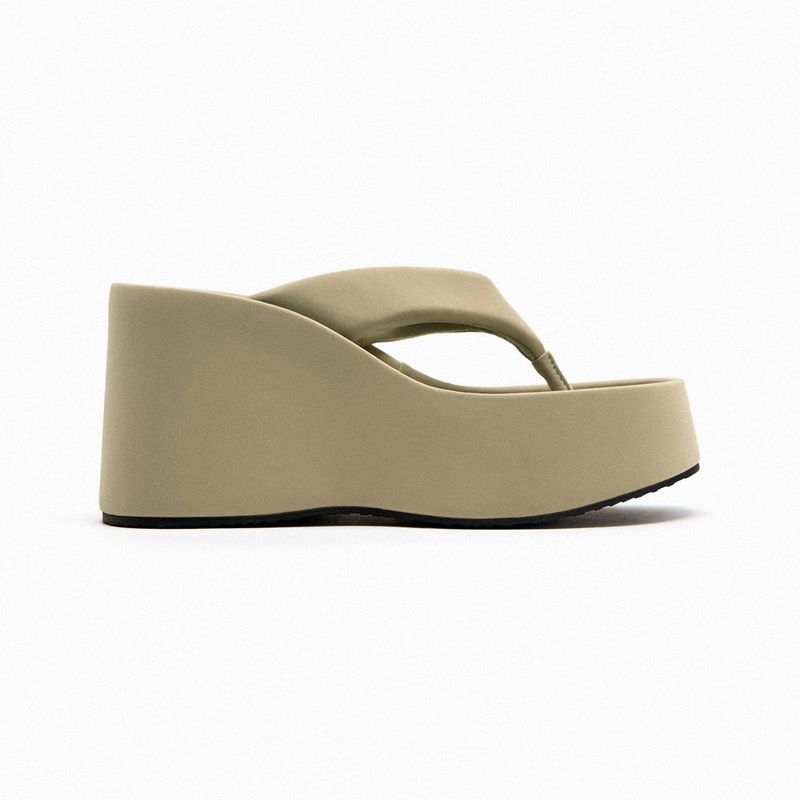 Za Új Érkezés 2024 Nyári Vastag Talpú Flip Ps Női Felsőruházat Flip-ps Megnövelt Platform Cipő Kockás Internet-Híres_voghion.com