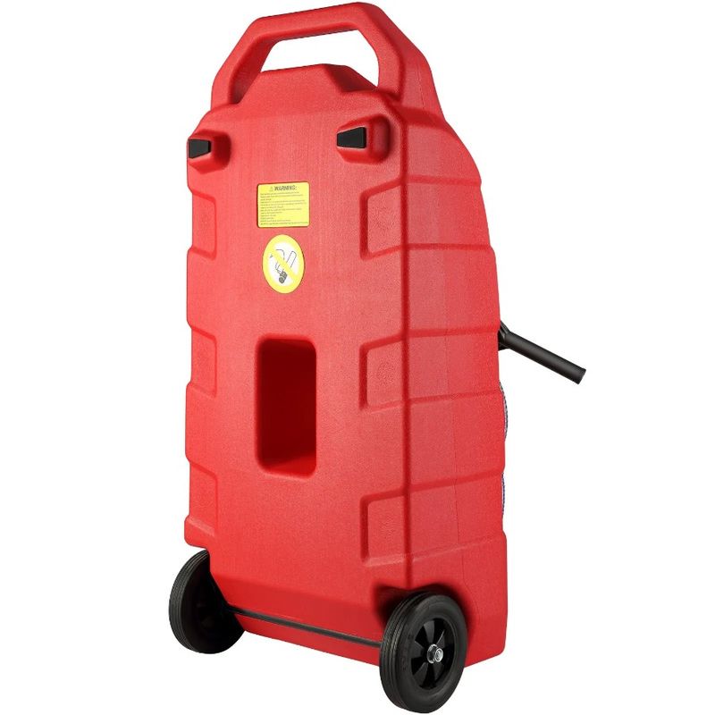 Hand Storage Fuel Portable L/min, Gallon Pump 7.8 Container Wheels, 16 Caddy, Storage Rubber With Tank Fuel Transfer Gas Tank_voghion.com