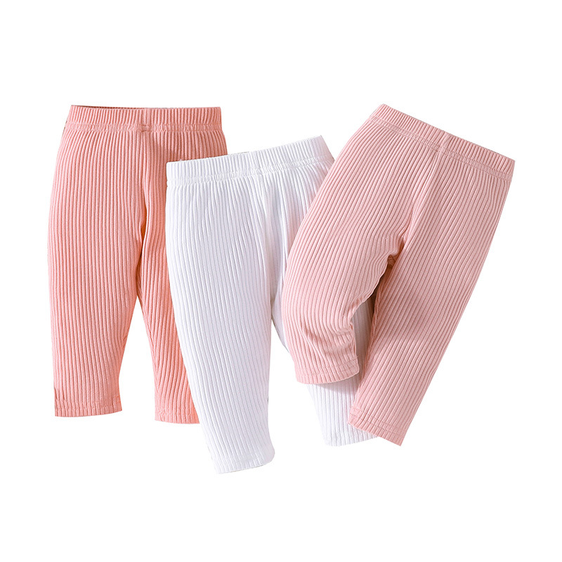 Mother&Kids Boys and girls baby pants three three-color combination casual pants set_voghion.com