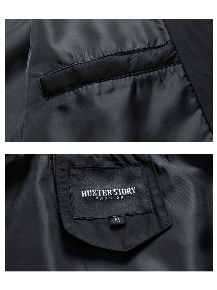 "Chic Clothing for the Cool Autumn and Winter Seasons thin spring and autumn jacket, casual windbreaker, Korean version, trendy men's clothing_voghion.com