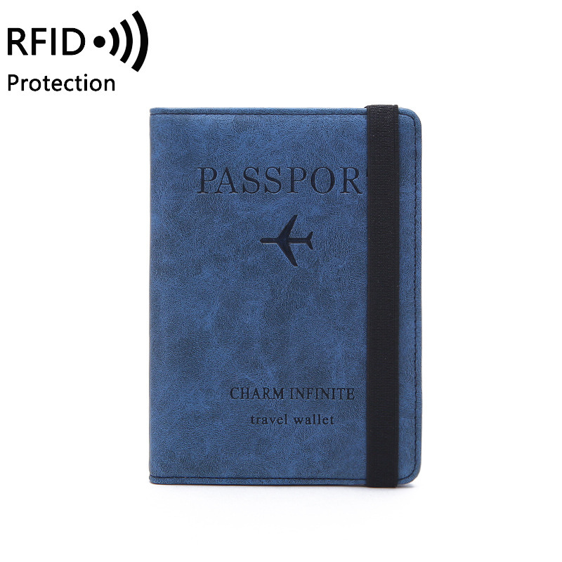 Kingsons RFID(Anti Theft Secure) Wallet Multifunction Passport Wallet Ultrathin Passport Bank Credit Card Holder Travel Wallet_voghion.com