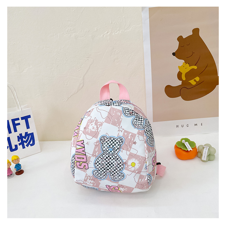 Kindergarten backpack, children's baby backpack, boys and girls aged 1-2-3-5, cartoon cute backpack for children_voghion.com
