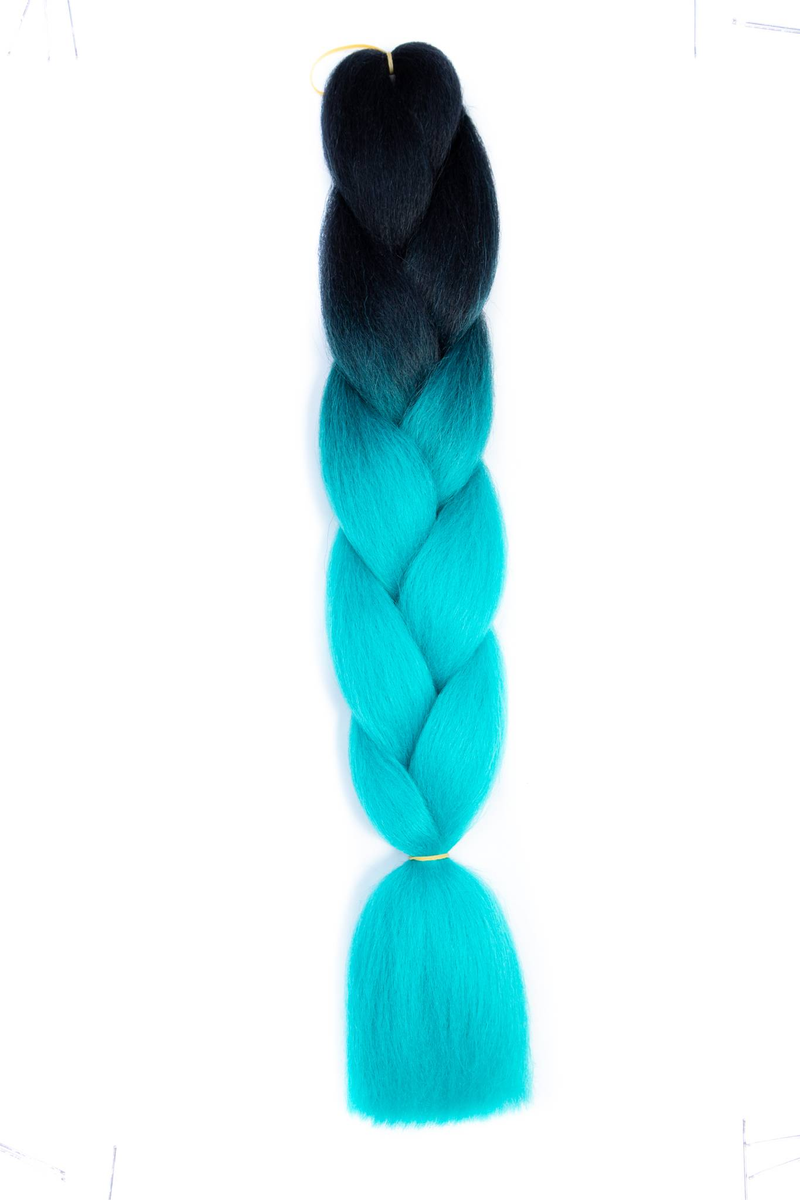 Trecce africane sporche intrecciate bicolore da 24 pollici, trecce larghe e sciolte, trecce intrecciate, trecce in fibra sintetica colorata ad alta temperatura_voghion.com
