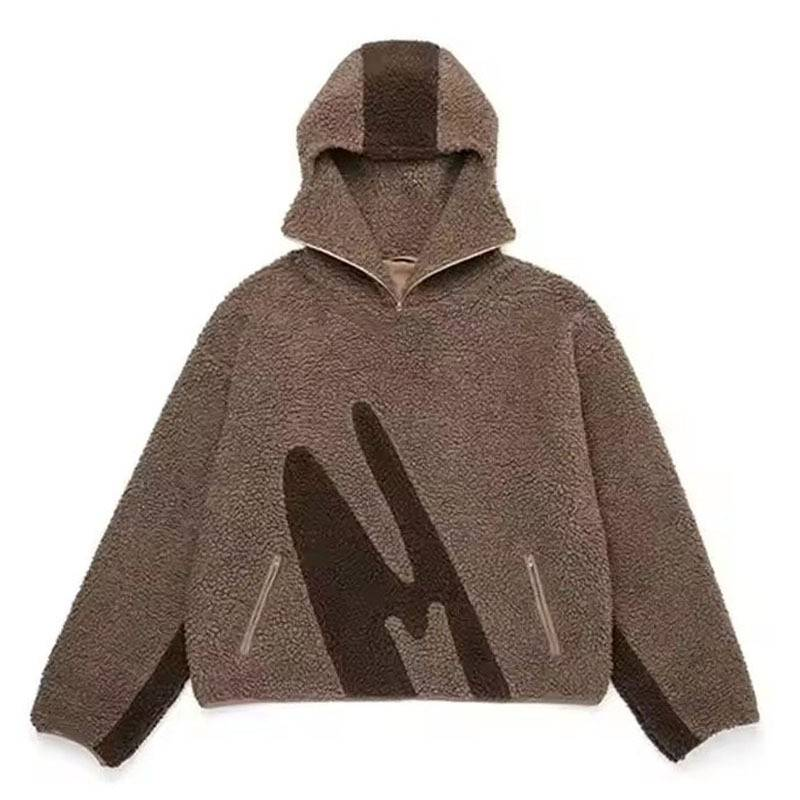 Felpa con cappuccio e zip a contrasto retrò da uomo: un capo essenziale per lo streetwear, comodo ed elegante_voghion.com