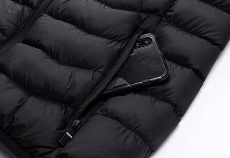 Ropa para hombre Distrito 249 Ropa de algodón calefactable para hombre y mujer Ropa de algodón con calefacción inteligente a temperatura constante Chaquetas con capucha para hombre_voghion.com