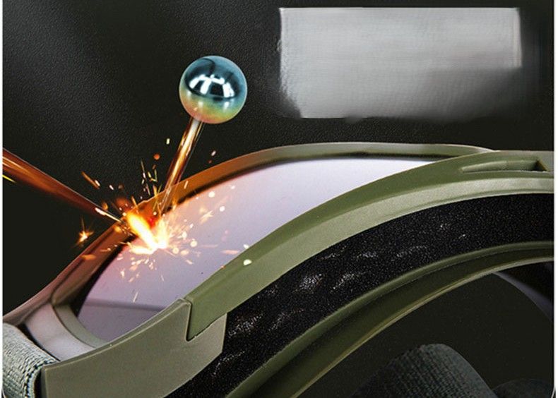 Occhiali da sci, occhiali protettivi per tiro CS dal vivo, occhiali da esterno antivento, resistenti alla sabbia e agli urti, occhiali da indossare sulla testa_voghion.com