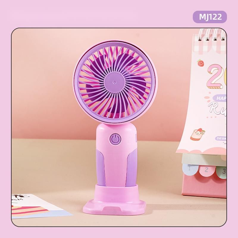 New Handheld USB Charging Portable Summer Outdoor Mini Bracket Small Fan Gift_voghion.com