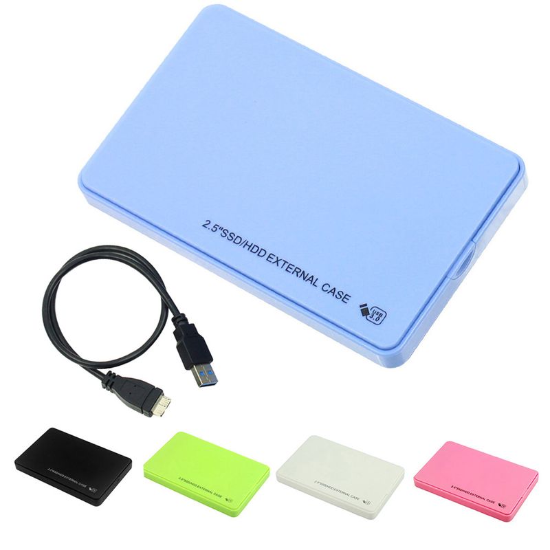 Custodia esterna HDD SSD da 2,5 pollici USB 3.0 5Gbps Mobile Hard Disk Box per laptop_voghion.com