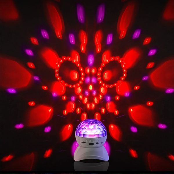 Wireless Speaker; 9-color Sound-controlled Strobe Light; Portable Speaker; Supports PC/MicroSD/UDisk/AUX-in/TWS; Music Playback_voghion.com