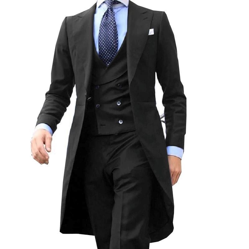 Men's Clothing Men's Suits, Business Casual Suits, Men's Three Piece Suits, Groomsmen, Wedding Banquet Suits For Men_voghion.com