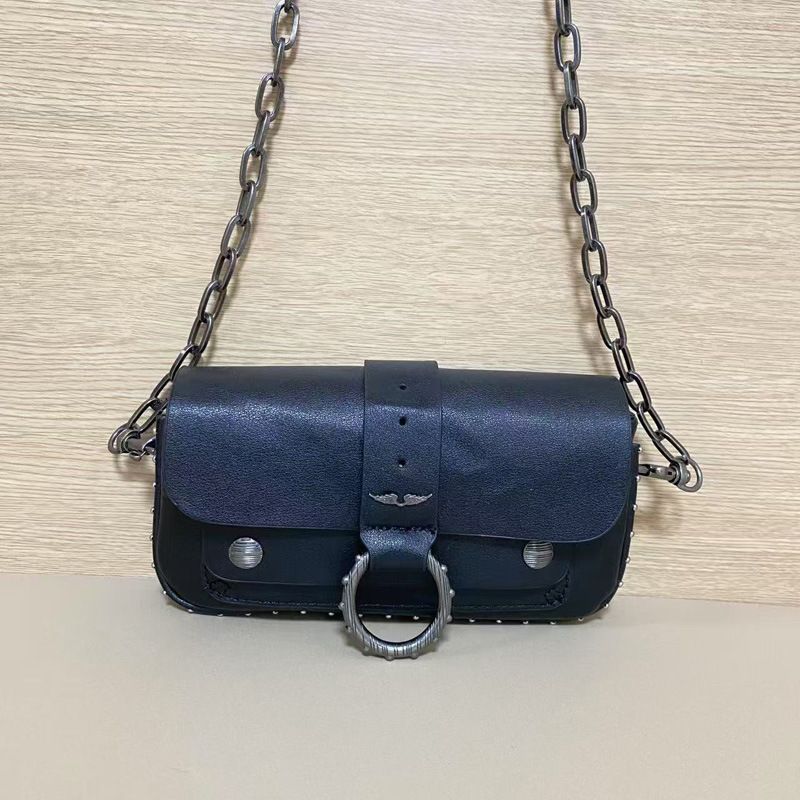Borsa a tracolla in PU nera, nuova moda 2025, design di lusso, casual, da donna_voghion.com