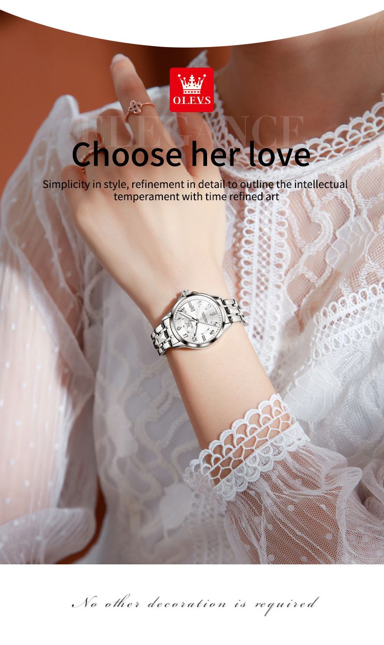 OLEVS 2910 Men's Designer Watches Famous Brands Women,Suppliers Watches Wholesale Bulk Couples Watch Set_voghion.com