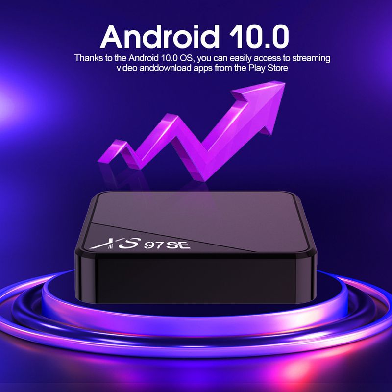 XS97 HD Network Media Player - H313 Dual-Band TV Set-Top Box For Home Entertainment_voghion.com