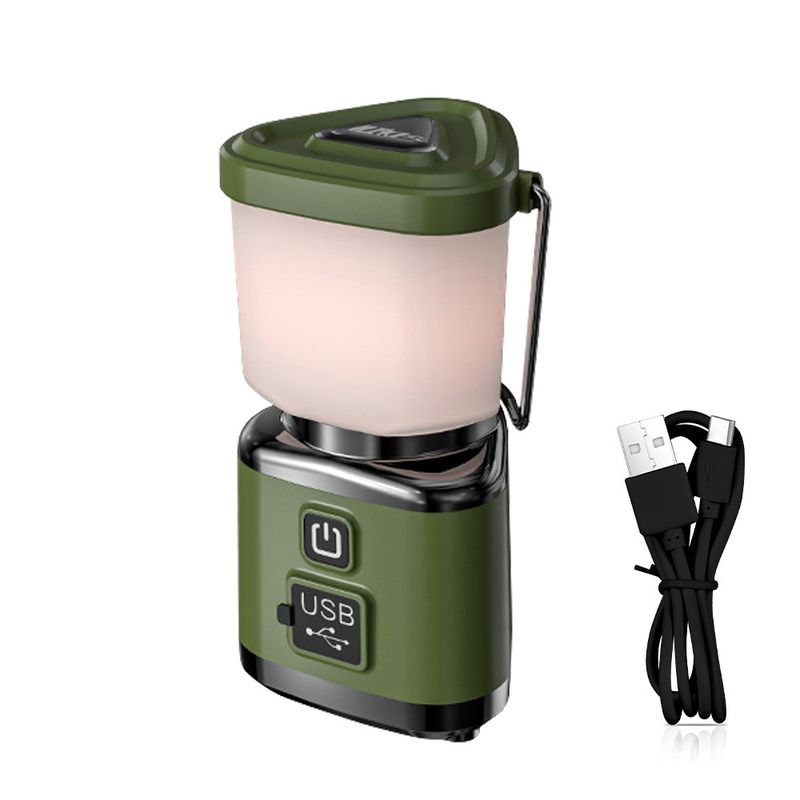 Luce da campeggio per esterni, portatile, di grande capacità, semplice, per l'illuminazione dell'atmosfera transfrontaliera_voghion.com