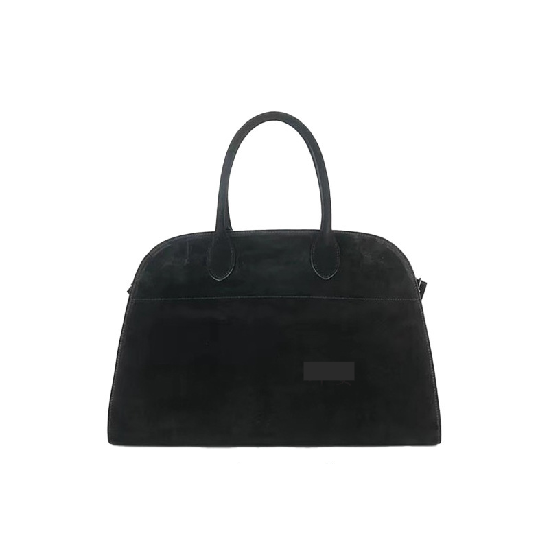 Borsa tote Margaux15 in pelle scamosciata, grande capacità, semplice borsa tote da pendolare_voghion.com