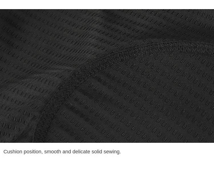 Pantaloncini da ciclista da uomo NOKO-ARSUXEO traspiranti ad asciugatura rapida con imbottitura in silicone spessa stampata_voghion.com
