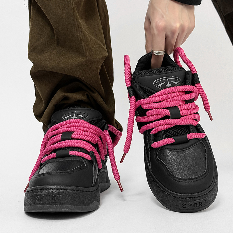 2026 Fashion Sneakers Jogging Shoes Women Men Low Top Lace-Up Breathable Waterproof Non-Slip Wear-Resistant Running Shoes 37-45_voghion.com