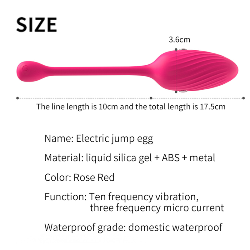 Vibrateurs à choc électrique exercice. L Kegel Ball oeuf vibrant masseur de point G stimulateur de Clitoris jouets sexuels pour_voghion.com