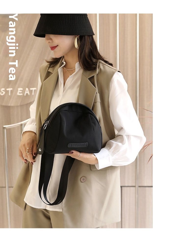 Shell Bag 2024 Nei Dammentasch Waasserdicht Nylon Oxford Eenzel Schëllertasch Multifunktionell Tailletasch Villsäiteg Kleng Schräg Broschttasch_voghion.com
