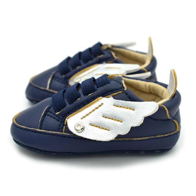 Spring and Autumn new personalized low top wing shoes, 0-1 year old soft soled baby walking shoes D703_voghion.com