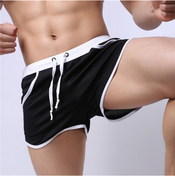 Men's wide outer parting short three-way shorts and three-step shorts_voghion.com