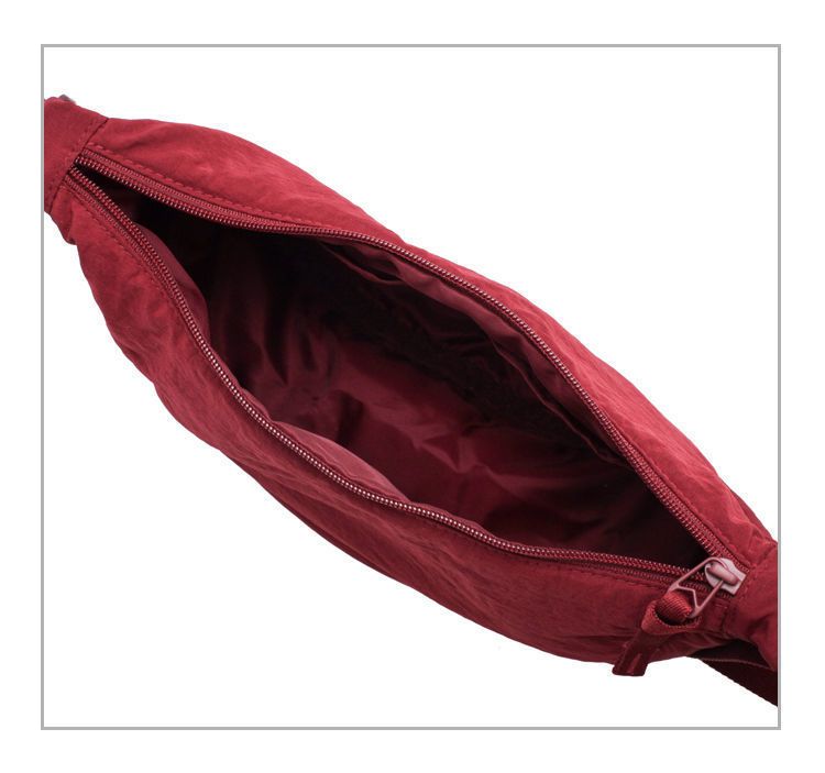 Borsa a tracolla da donna, borsa a tracolla diagonale, borsa a tracolla, borsa per senzatetto, borsa a forma di mezzaluna in nylon regolabile, perfetta per lo shopping, il lavoro, l'uso quotidiano, regali_voghion.com