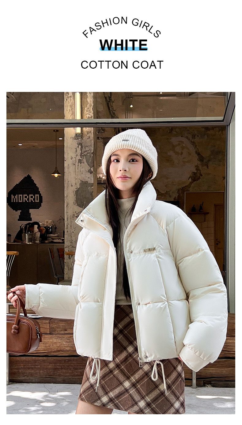 Piumino leggero da donna - Cappotto invernale corto, ampio e caldo con design elegante, capospalla comodo e alla moda_voghion.com