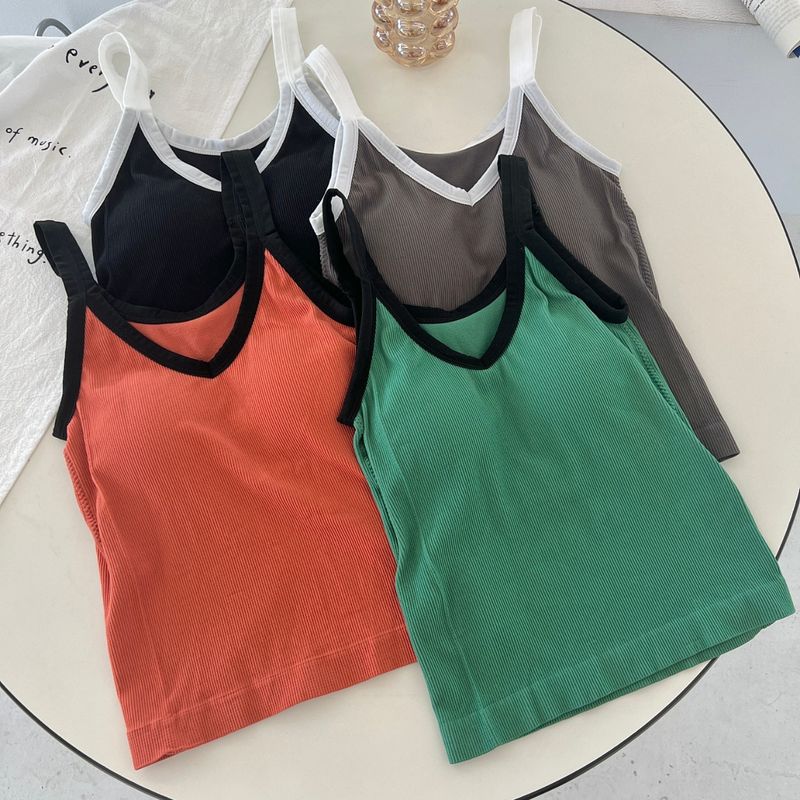 camicia da donna con fondo inferiore, abbigliamento interno, top esterno sottile senza maniche _voghion.com