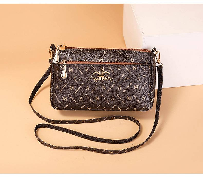 Borsa di design da donna di nuova tendenza borsa da donna Moda signora di mezza età madre confezione a tracolla per cellulare piccola borsa quadrata_voghion.com