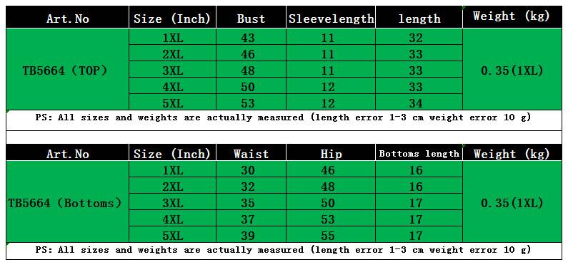 women's summer new short-sleeved shorts positioning printing large size two-piece suit_voghion.com