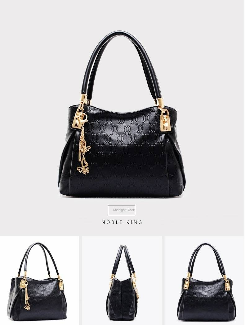 3-teiliges Set Vintage Fashion Schulter-Umhängetasche - Hochwertige, stylische Handtasche mit drei vielseitigen Optionen_voghion.com