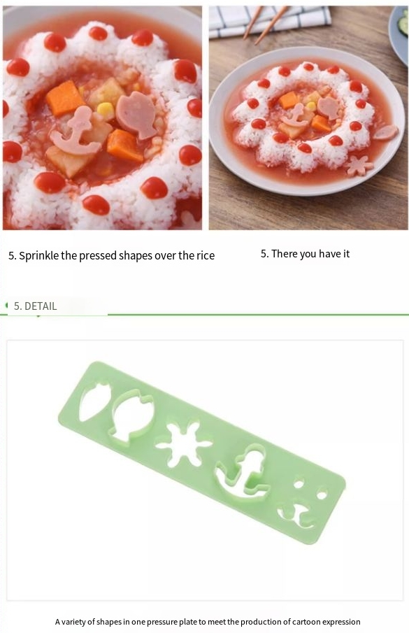 speciale per delfino e coniglio stampo per riso forma carina stampo per riso ricoperto di curry cucina fai da te dio delle palline di riso_voghion.com